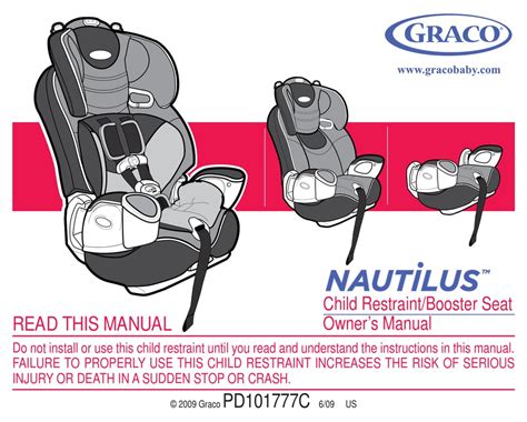 car seat graco nautilus|graco nautilus car seat instructions.